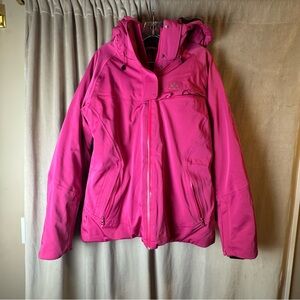 Helly Hansen Dragonfruit Ski‎ Snow Jacket Prima loft Recco Flow Vented